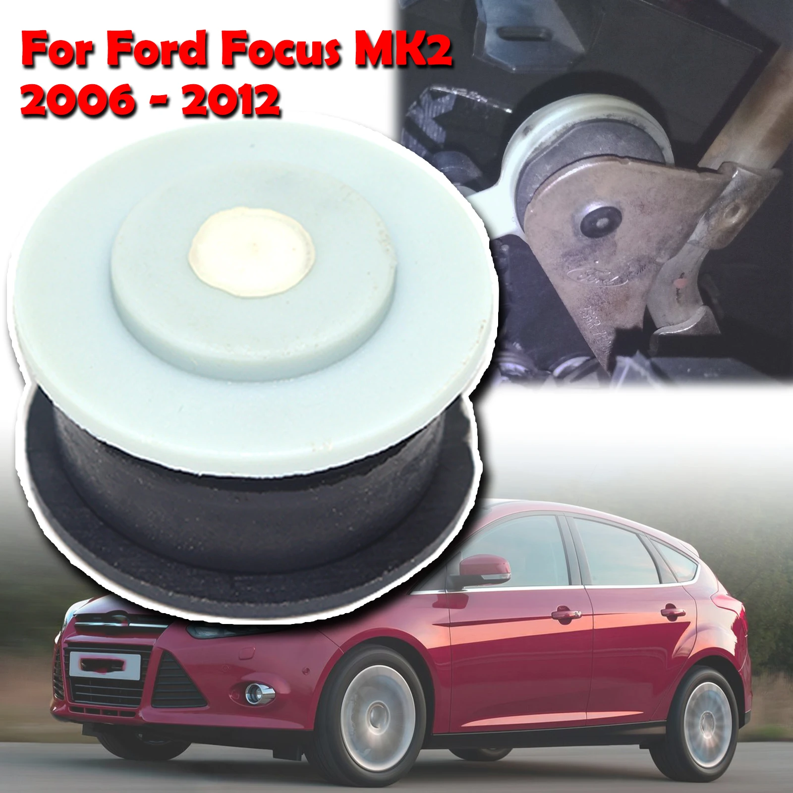 

Для Ford Focus MK2 трос ручного переключения передач, втулка управления коробкой передач, рычаг переключения передач, комплект для ремонта конец рычага переключения передач 2006-2012