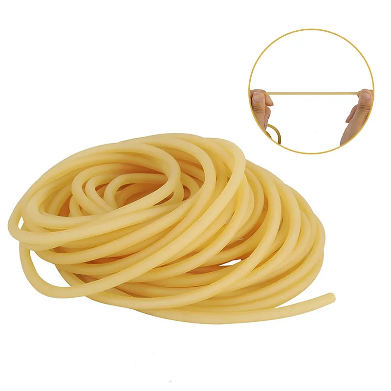 

1M 3M 5M 3x5mm Hunting Natural Latex Tube Outdoor Shooting Slingshots Rubber Band Catapult Fitness Yoga Bungee Elastic Band