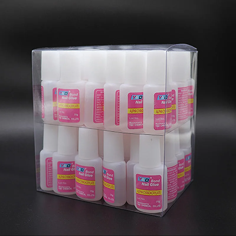 

Pegamento para postizas de secado 10g, purpurina, de diamantes herramiпурпурный