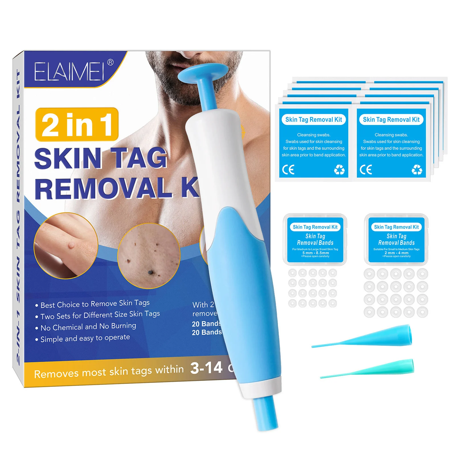 

Skin Tags Removal Tool Skin Tags Removal Kit For Small To Medium Skin Tags User-Friendly Safe And Painless Remove Small To Large