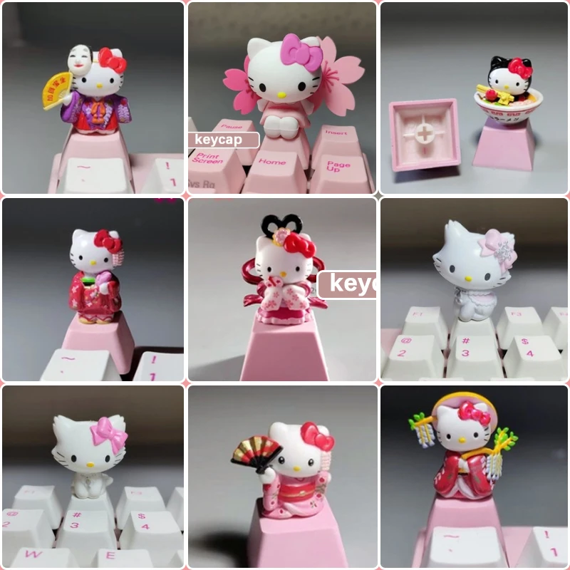 

Character cartoon anime cat keycap ESC R4 Cherry Mx switch cross axis game mechanical keyboard keycap