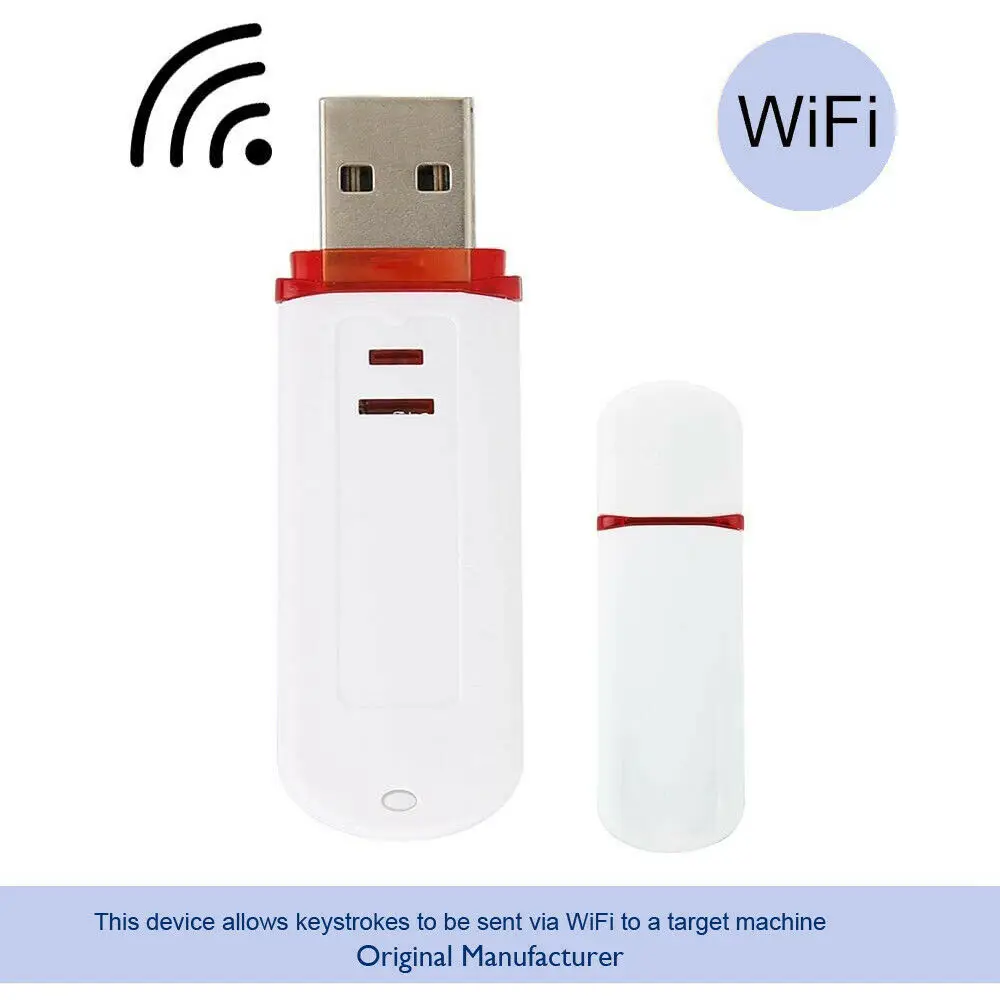 

Мини портативный Wi-Fi USB HID инжектор Rubberducky на стероидах адаптер для ключа Белый ABS пластик высокое качество WiFi HID инжектор