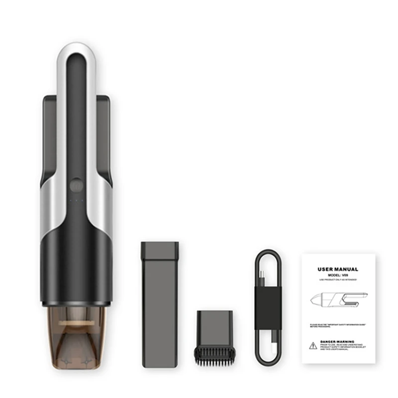 

Handheld Vacuum Cleaner Cordless Hand Car Vacuum 6000Pa Rechargeable Portable Vac for Pet Hair, Home, Car Cleaning