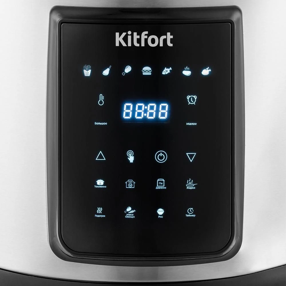 Медленноварка Kitfort KT-215 электронный 6 л черный |