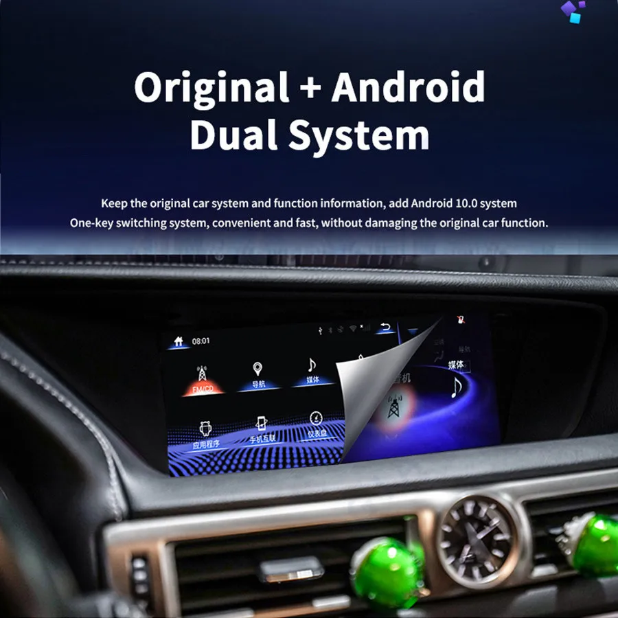 

12,3 дюймовый Android 12 для LEXUS GS 200t 250 300h 350 450h GS250 GS300H GS350 2012-2017 автомобильный радиоприемник, мультимедийный плеер Carplay