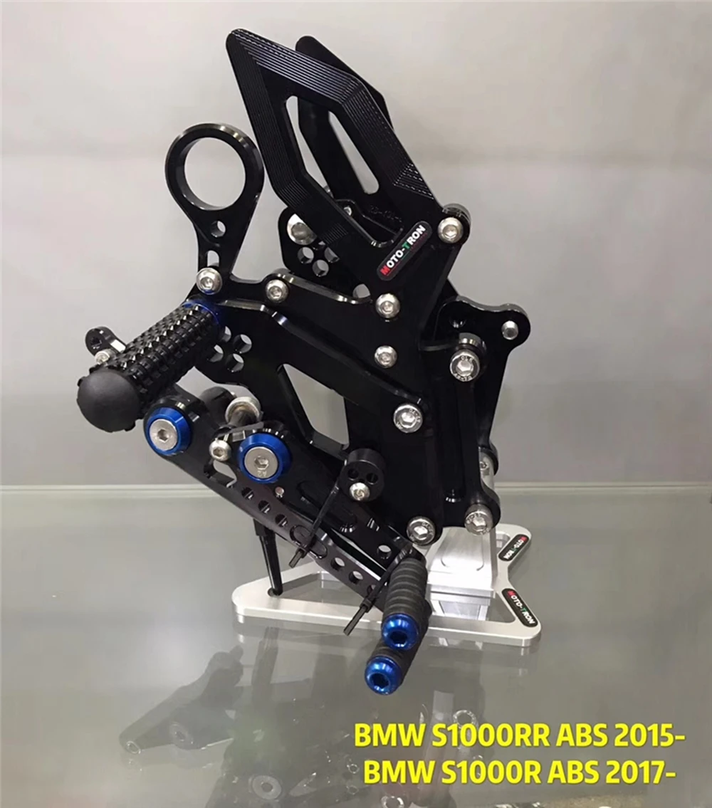 

Комплект подножек для Мотоцикла BMW S1000RR 2015-2018 / S1000R 2017-2019, регулируемая подставка для ног, комплект заднего хода, для MOTO-TRON мотоцикла, с ЧПУ