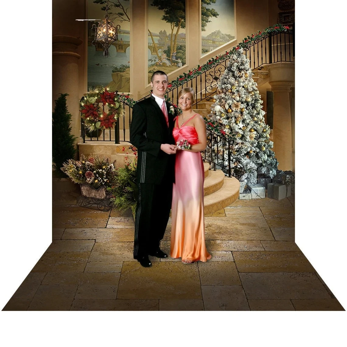 

Castle Palace Photography Backdrop Christmas Birthday Party Photo Background Newborn Kids Portrait Background for Photo Studio