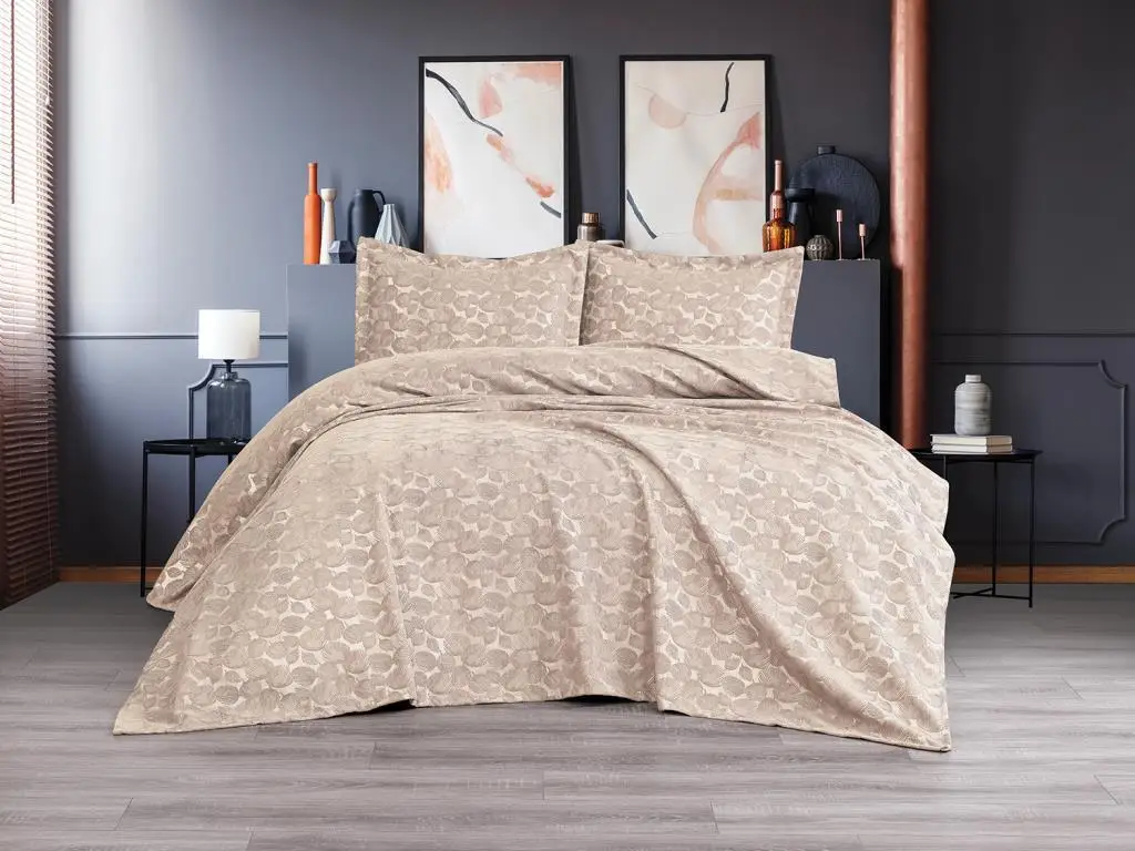 

Dowry disemi Alexa 3 piece pique set beige