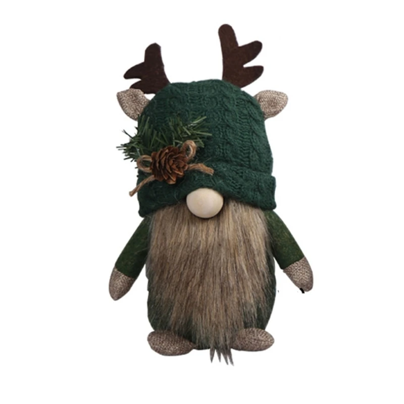 

Antlers Hat Gnome Decorative Crafts for Holiday Decoration Children Birthday