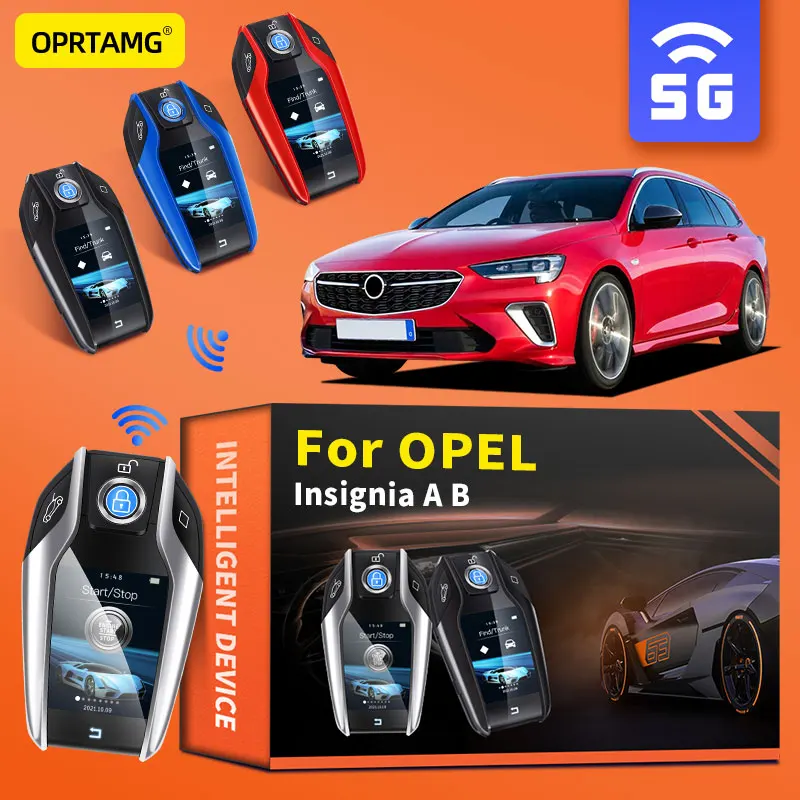 

Смарт-пульт дистанционного управления для OPEL Insignia A B 2000-2021, ЖК-дисплей, сенсорный экран