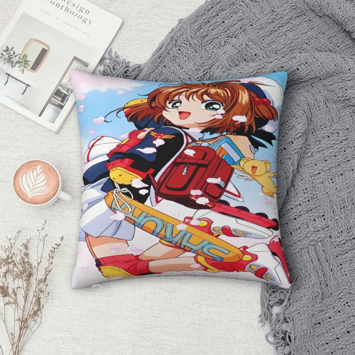 Наволочки Cardcaptor Sakura The Starry Magician наволочки для подушки диванных подушек мягкие и