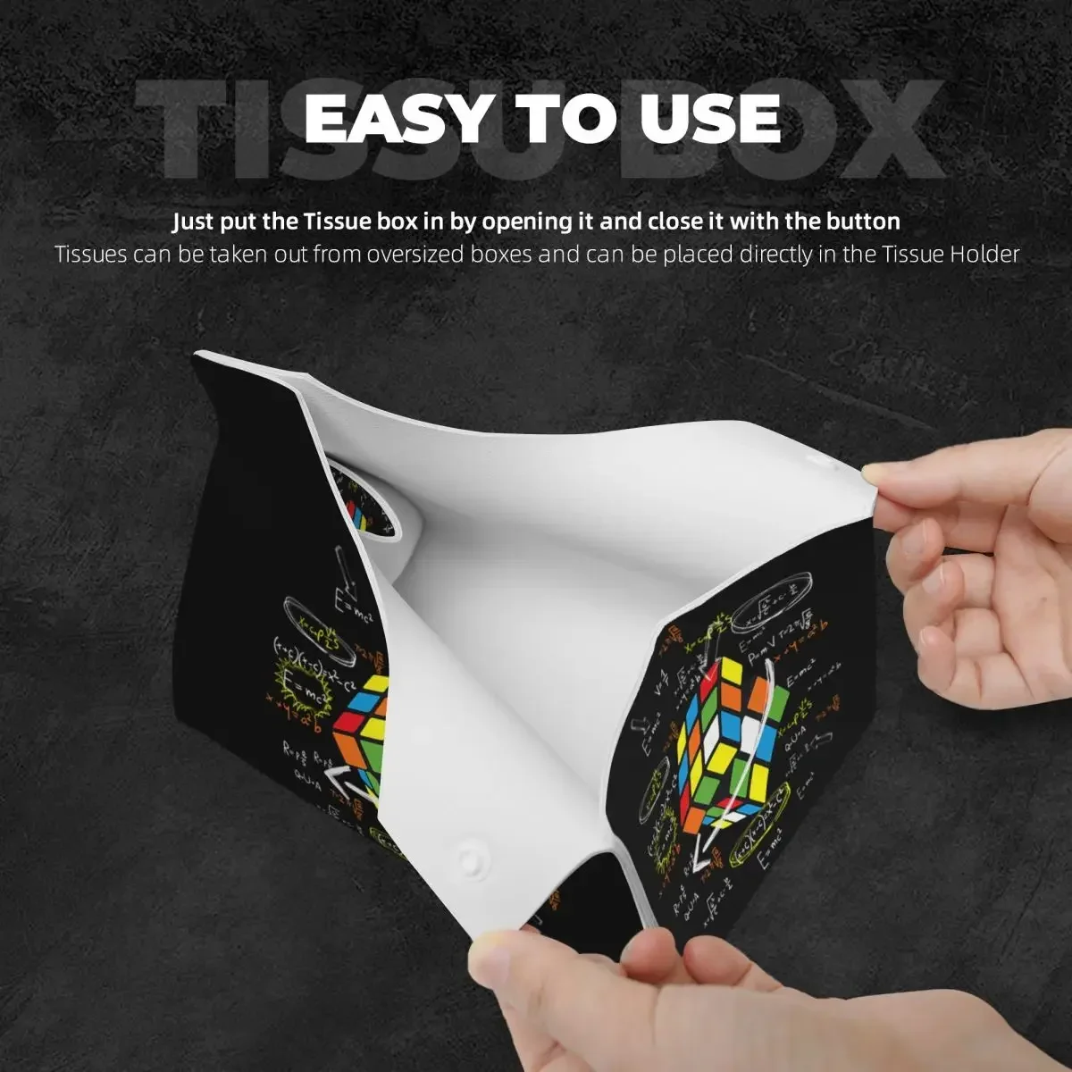 Изготовленный на заказ крутой математический рубик куб рубика чехол для