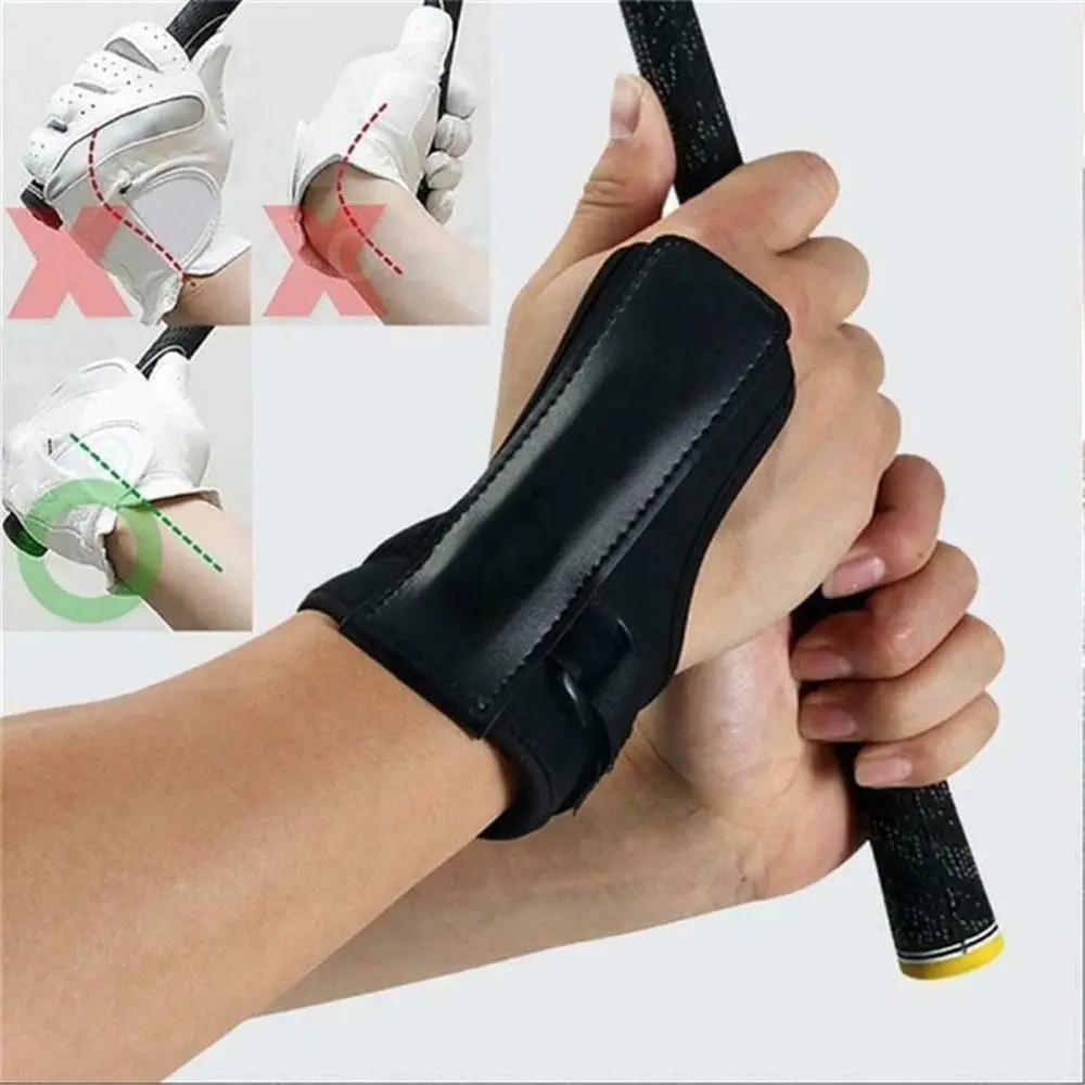 

Fashion Gesture Aid Fixing Strap Swing Guide Golf Beginners Golf Training Corrector Arm Control Tool Wrist Band