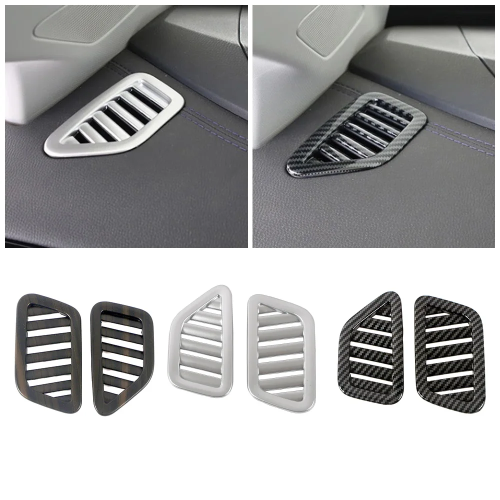 

For Volkswagen VW ID.6 ID6 2021 2023 Car Interior Part Refit Dashboard AC Air Outlet Vent Cover Frame Trim Decoration Sticker