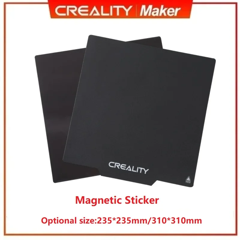 

Creality Soft Magnetic Sticher Magnetic Build Surface Plate Pad 235*235mm/310*310 3D Printer Heated Bed Parts for Ender-3/CR-10S