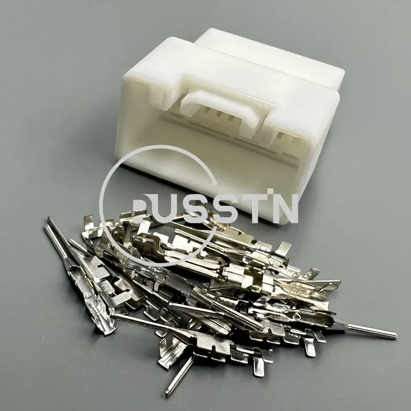 

1 комплект 20-контактных автомобильных жгутов проводов переменного тока в сборе, автомобильные разъемы 7283-5843