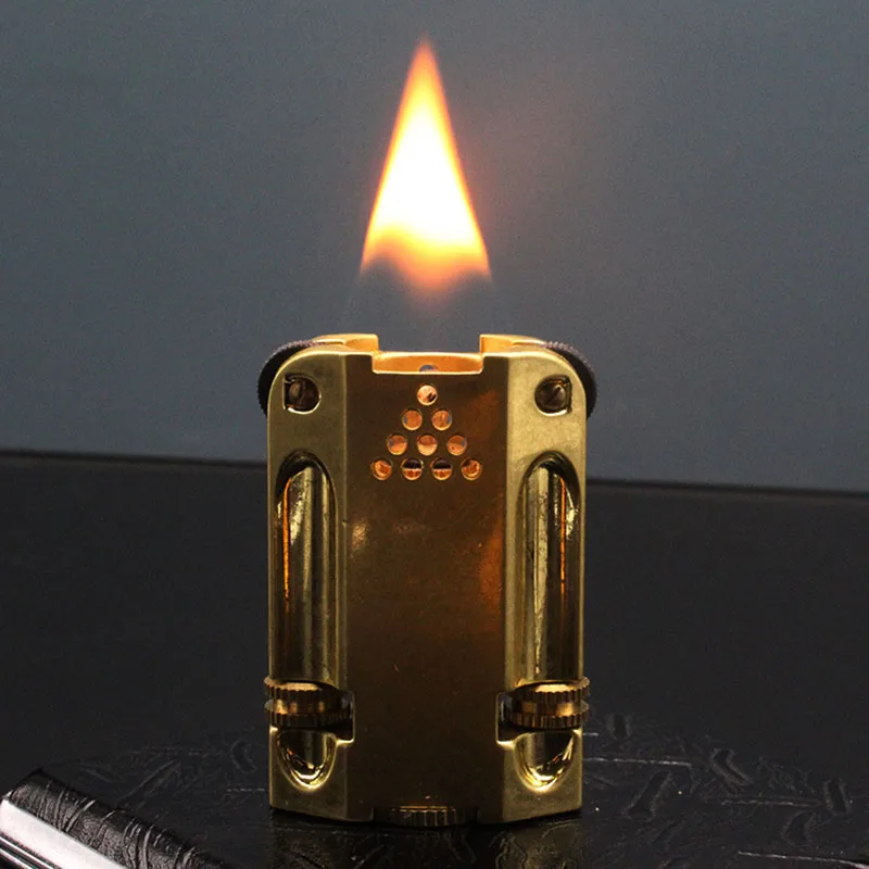 

Zoro Torch Kerosene Lighter Windproof Double Sided Grinding Wheel Retro Creative Personality Creative Men's Gift Wholesale