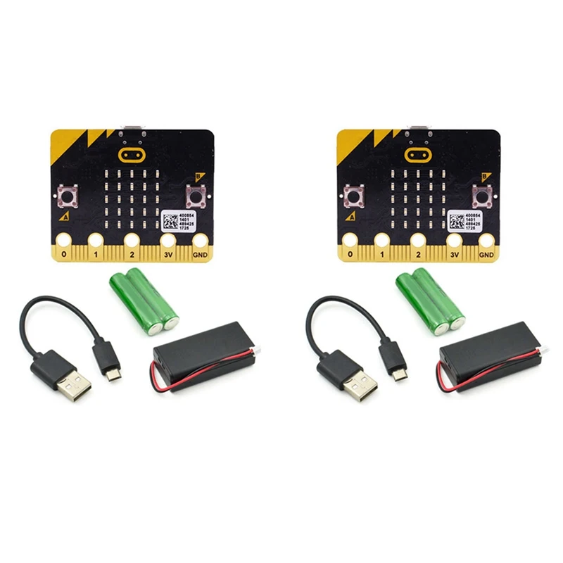 

5X Microbit GO стартовый комплект BBC Smart Car Kit/Qtruck/Python образование Microbit поддерживает AI и машинное обучение CNIM Hot