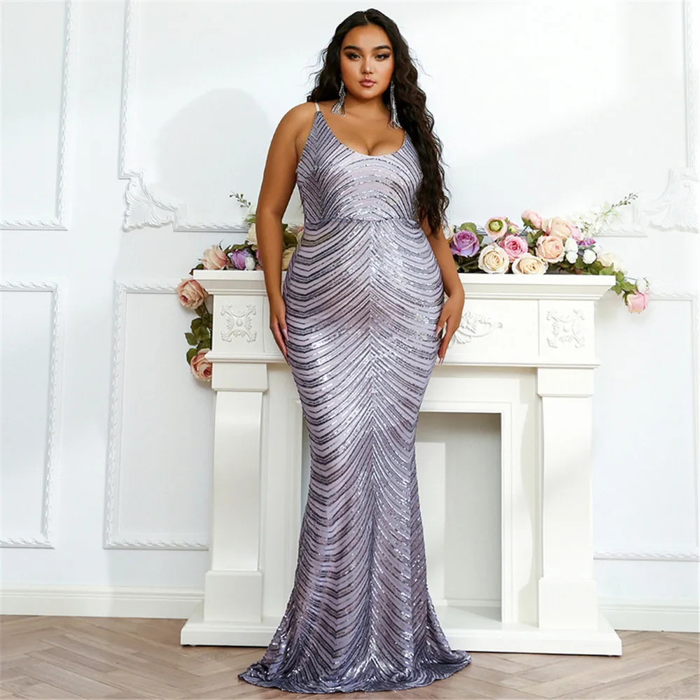 

Dress Long Ladies Catwalk Style Package Hip Fishtail Evening Dress Autumn Spring New Fashion 2022 Party Dresses Female Clothing