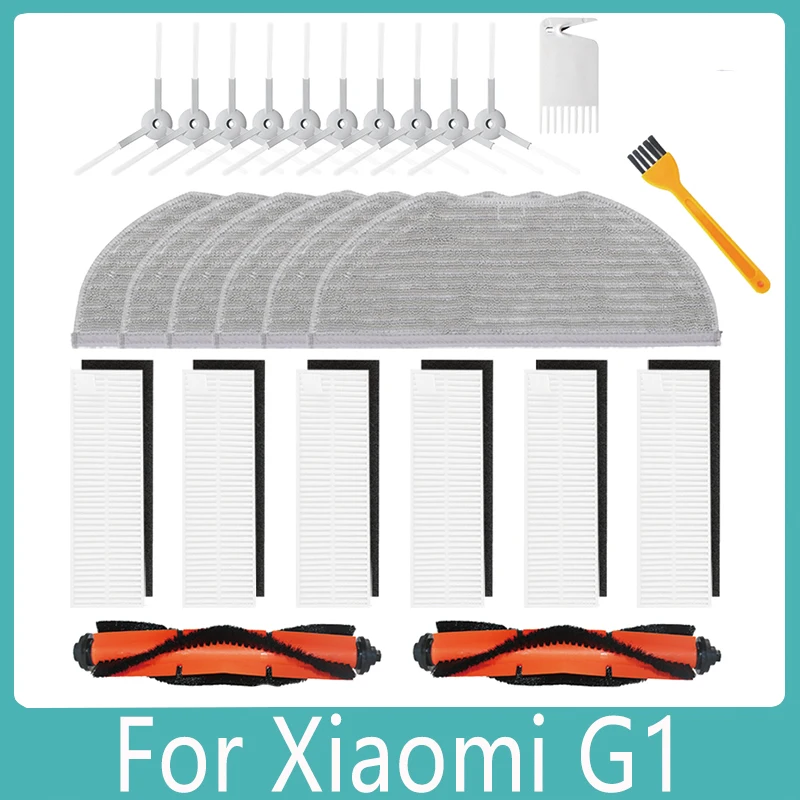 

Hepa Filter For Xiaomi G1 Robot Vacuum-Mop Essential For MJSTG1 Vacuum Cleaner Accessories Main Roller Brush Upgrade Mop Cloth