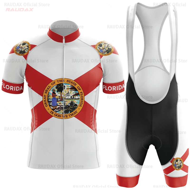 

2022 Флорида Мужской горный велосипед дышащий Джерси ездить или Die мужской велосипедный комплект береговой охраны 82nd воздушно-качающийся Вет...