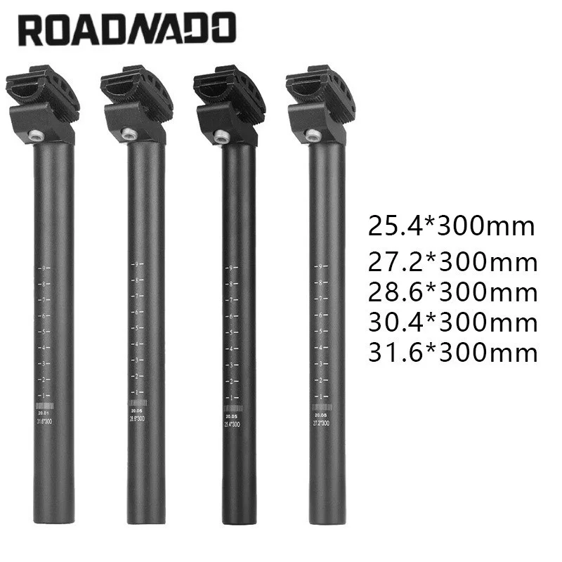 

Bicycle MTB Seatpost Aluminum Alloy 25.4/27.2/28.6/30.4/31.6mm*300mm Mountain Road Bike Seat Post Straight Bicycle Seat Tube