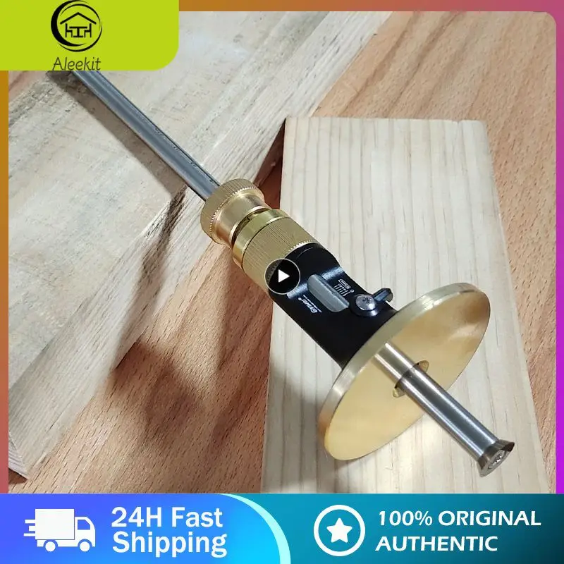 

Pen- Wheel Marking Gauge With Tungsten Carbide Cutter,Woodworking Marking Scriber & Depth Measurement Tool For Carpenter