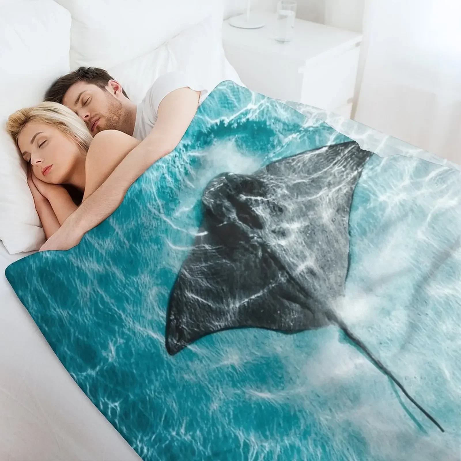 Пушистое одеяло Stingray