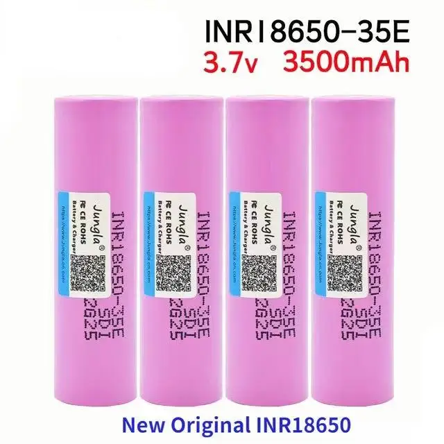 

2022 New Origineel Voor 18650 3500Mah 20A Ontlading INR18650 35E 1-10PCS 3.7V Li-Ion Oplaadbare Battery