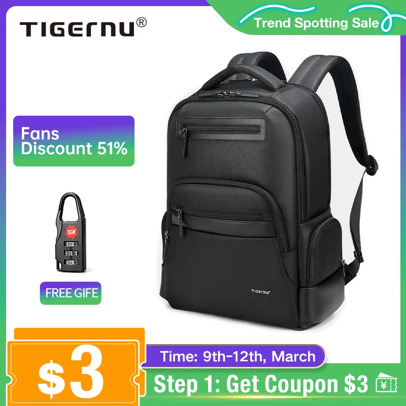 Пожизненная гарантия мужской рюкзак сумка 15 6 дюйма для ноутбука