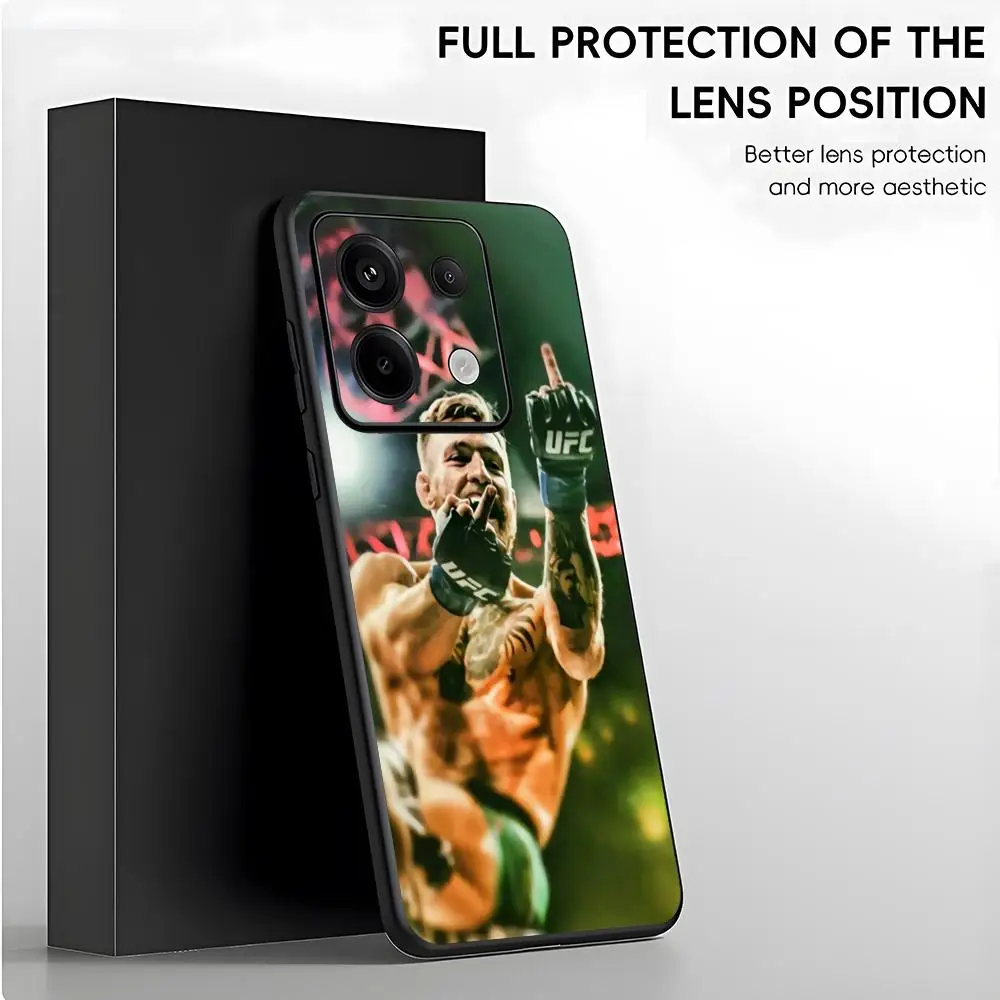 C-Conor McGregor чехол для телефона Xiaomi 14 13 12 11 10 POCO F4 X4 M5 M4 M3