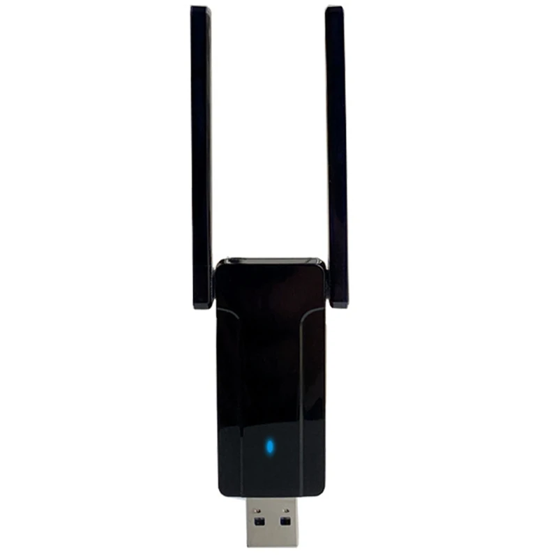 

Wireless USB Wifi Adapter For Personal Computers-802.11AC 1300Mbps Dual 5Dbi Antenna 5G/2.4G Wifi USB Network Adapter