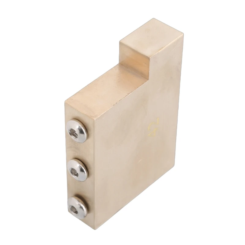 Полностью латунный блок тремоло для электрогитары 34 мм расстояние между