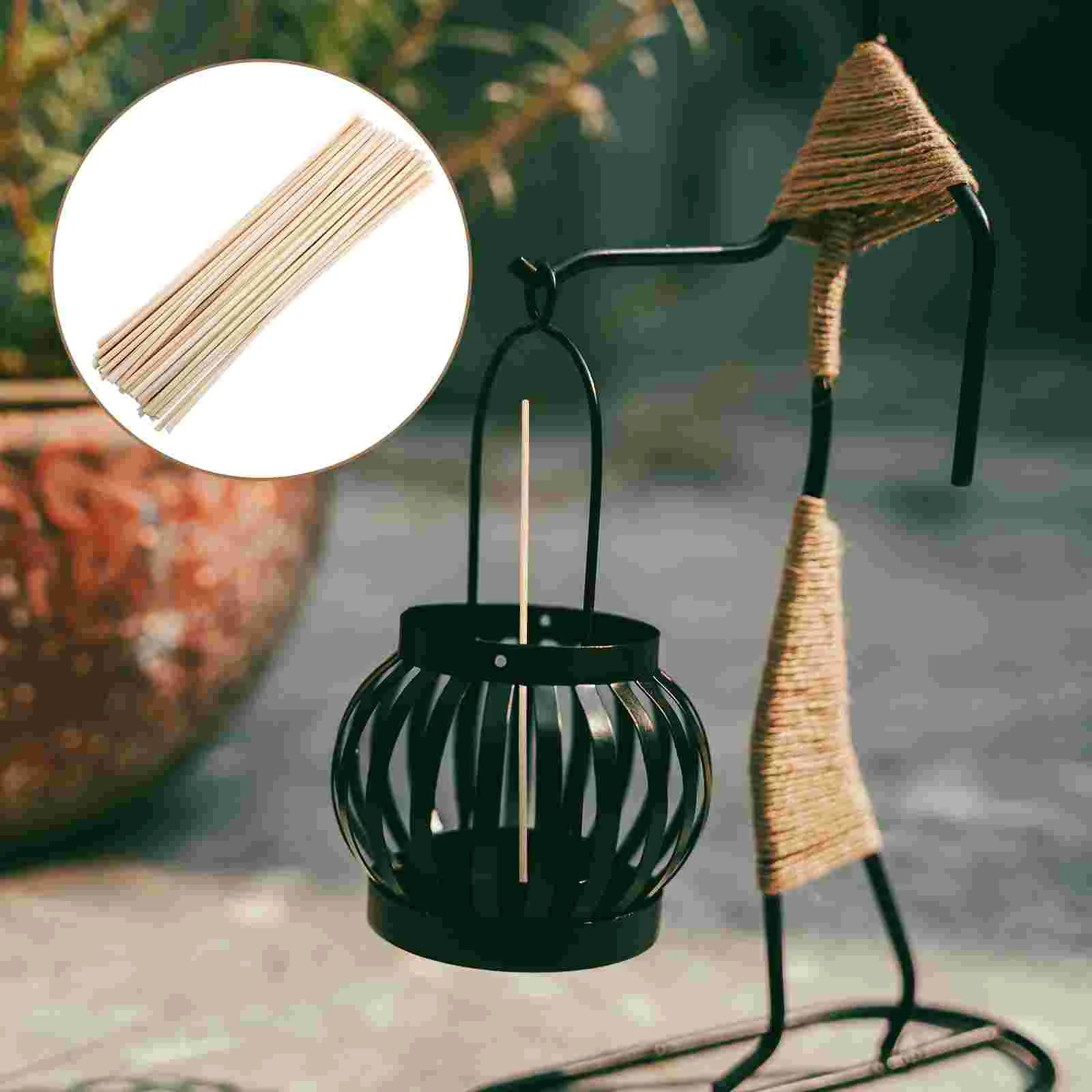 

100 Pcs Aroma Sticks Lavender Perfume Diffuser Natural Reed Essential Oil Diffusers Wands Rattan Refill