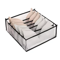 underwear drawer organizer storage box foldable closet organizers drawer 6 grids jeans bra organizer for cabinet