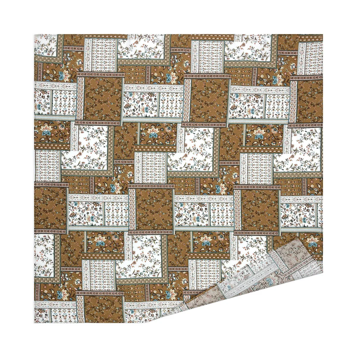 70cm 100% cotton Vintage Pastoral Floral Kerchief Bag Scarfs Female Square Headband Bandana Hairband Neck Scarves For Ladies |