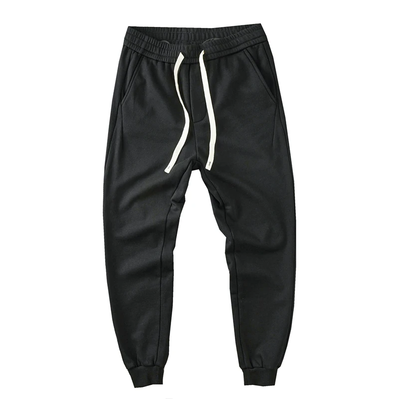 

Heavy Autumn/winter Cotton Ankle Pants Men's New Terry Cotton Loose Casual Pants Joker Sports Pants Tide Pants Men
