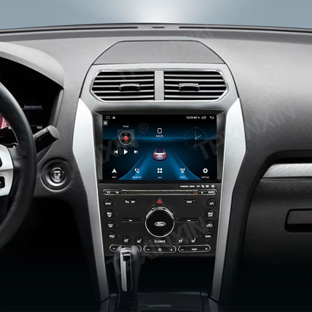 Автомобильный DVD-плеер для Ford Explorer 2011-2019 Android 10 GPS-навигация радио-плеер