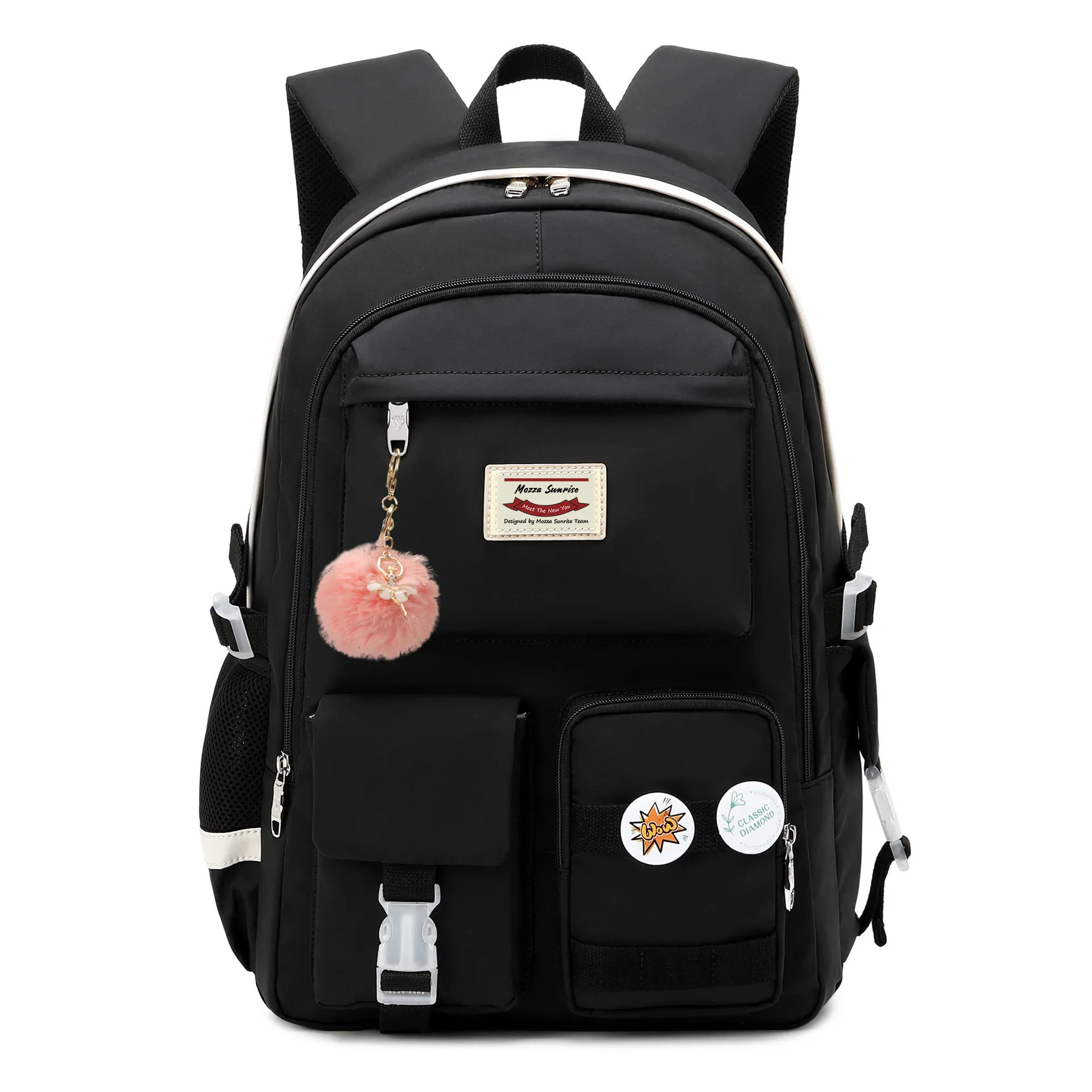 Backpack Female middle school student high school bag large capacity backpack college student computer bag