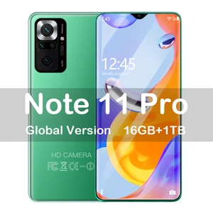 World Premiere Note 11 Pro Smartphone Global Version 6.7 Inch 6000mAh Battery 16GB+1TB Mobile Phones in Pakistan