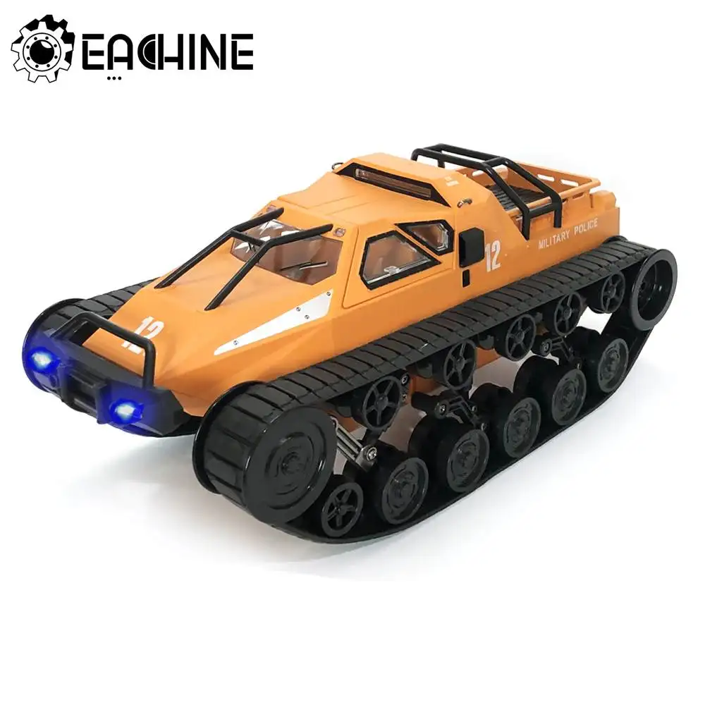

Eachine EAT06 1/12 2.4G Drift RC Tank Car High Speed Full Proportional Control Vehicle Models With Head Light Off Road Machine
