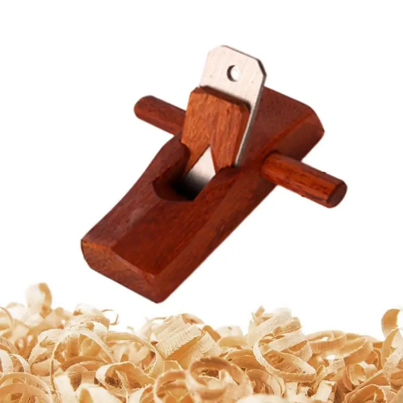 

Wood Planing Tool Mahogany Manual Planer Accurate Hand Plane Tool Multifunctional Carpenter Supplies Wood Planer Ergonomic For