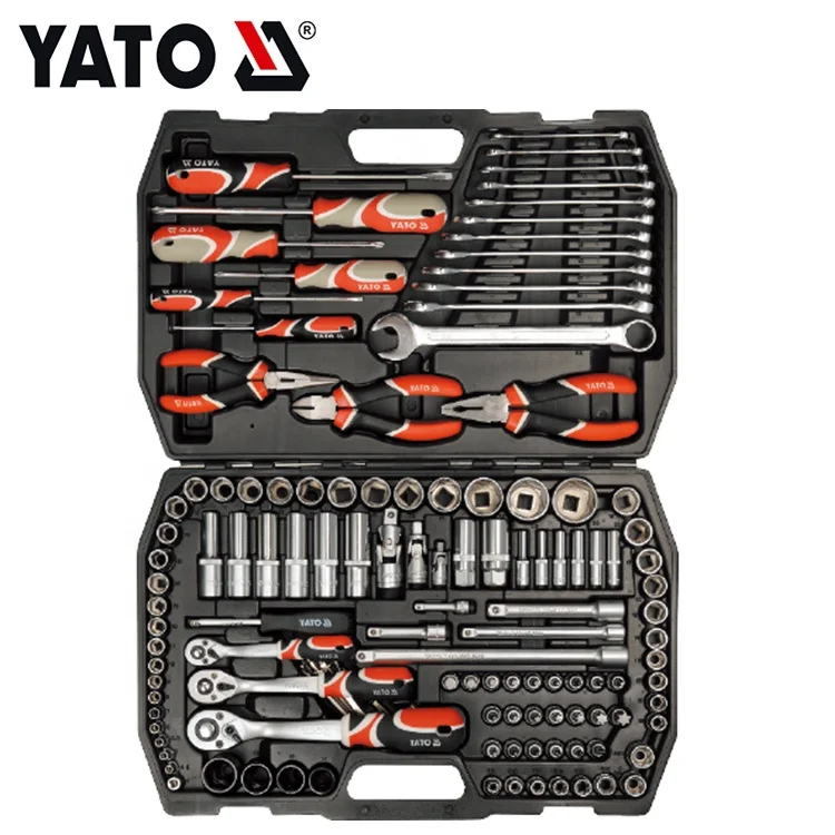 

YATO Hand Tools Auto Repair Wrench Socket Tool Set 126Pcs