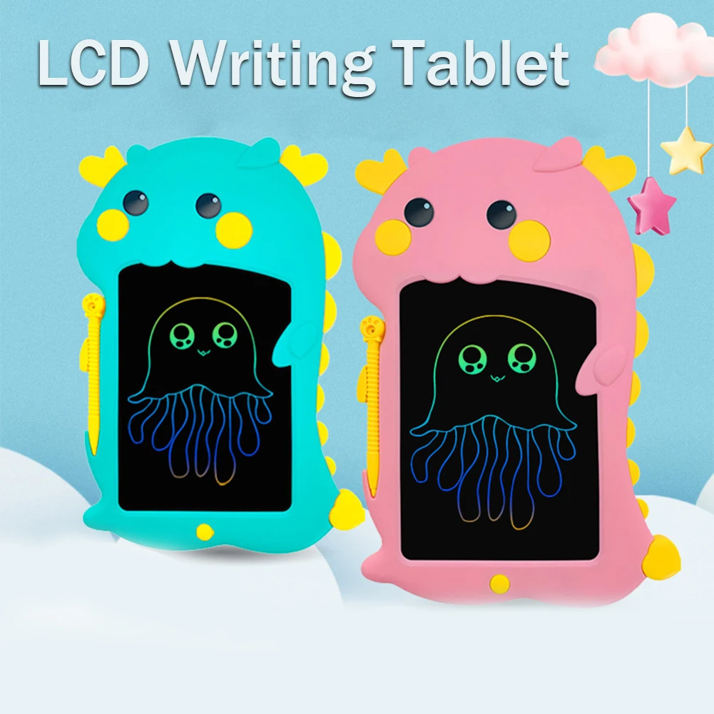 

8.5inch LCD Screen Smart Writing Board Kids Drawing Tablet Cartoons Graffiti Painting Copy Pad Erasable Handwriting Toy