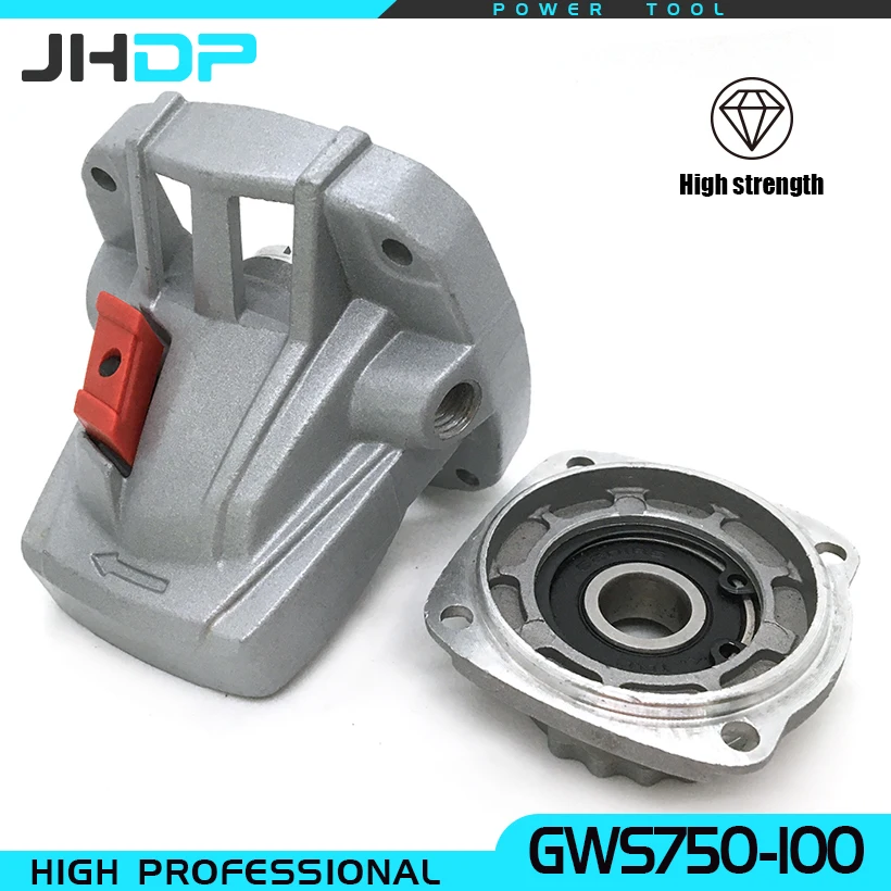 Комплект корпуса подшипника коробки передач с нажимной кнопкой для замены детали для угловой шлифовальной машины Bosch GWS750-100 750-100