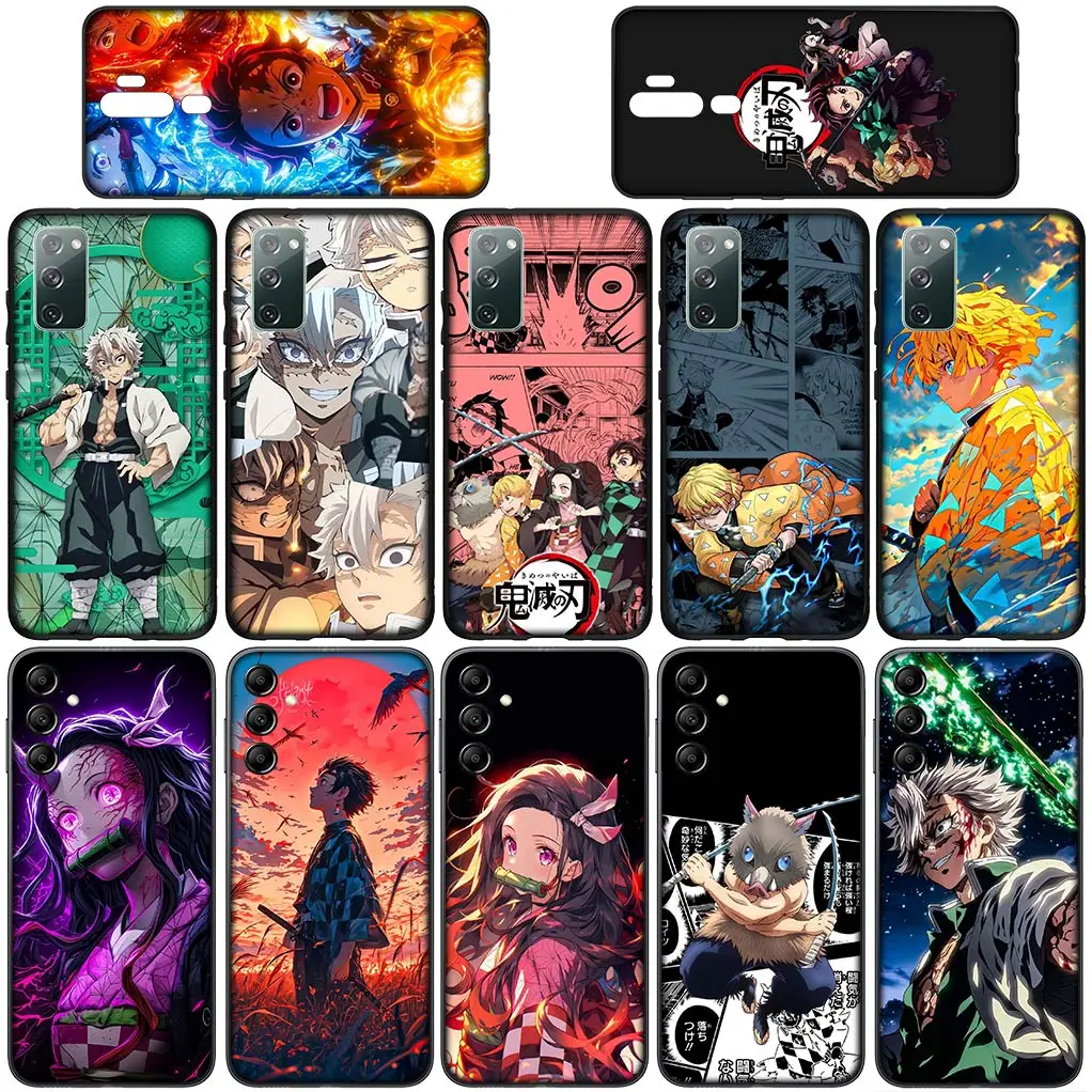 Чехол Sanemi Shinazugawa Nezuko Tanjiro Demon Slayer для Xiaomi Redmi Note 9 8 11 Pro 4G 5G 9S 11S 9A 9C NFC 9T 8A чехол