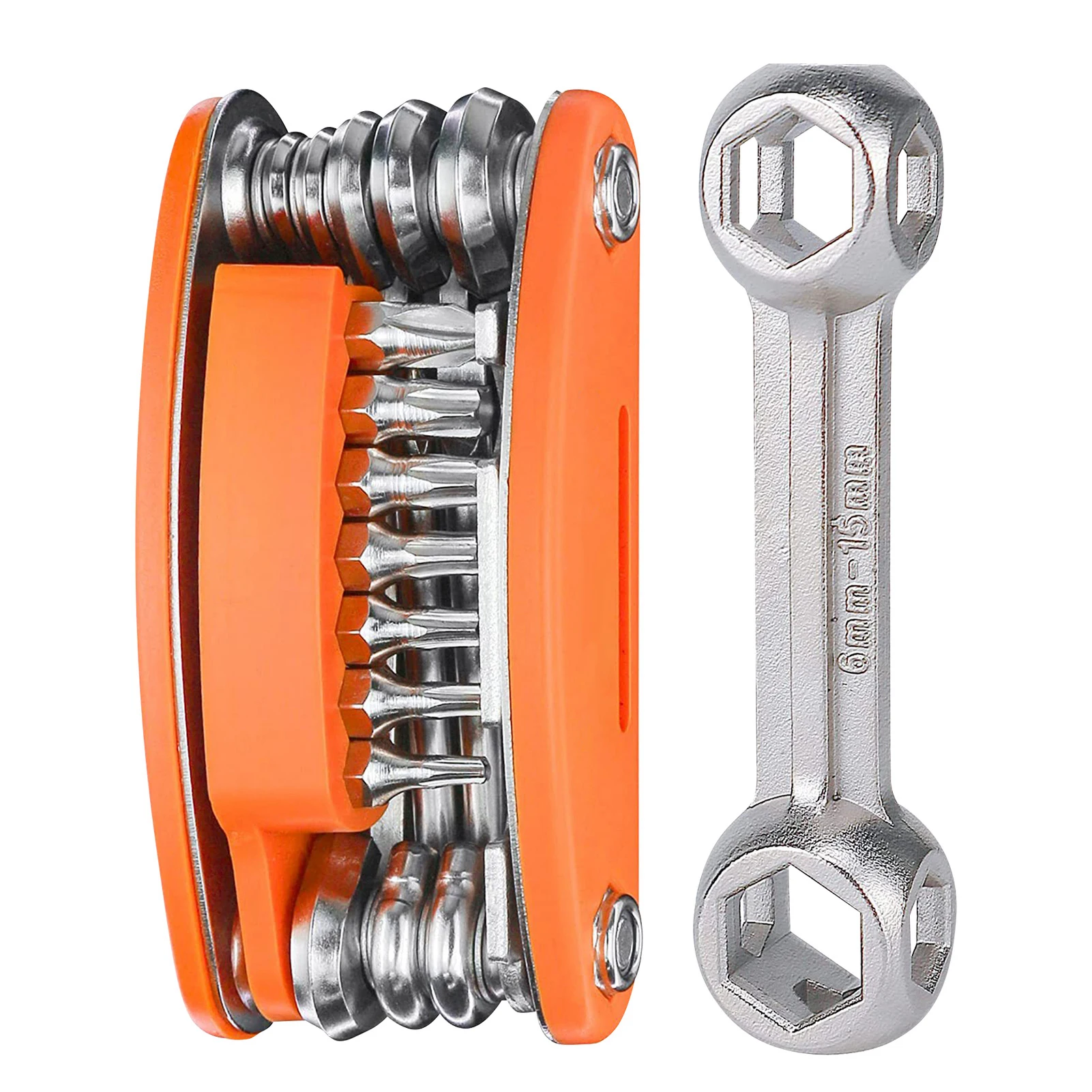 

Bike Tool Kit 20 In 1 Bike Multitool Bicycle Accessories Easy Road Riding Bike Tool Kit High Strength Folding 20 In 1 Bike