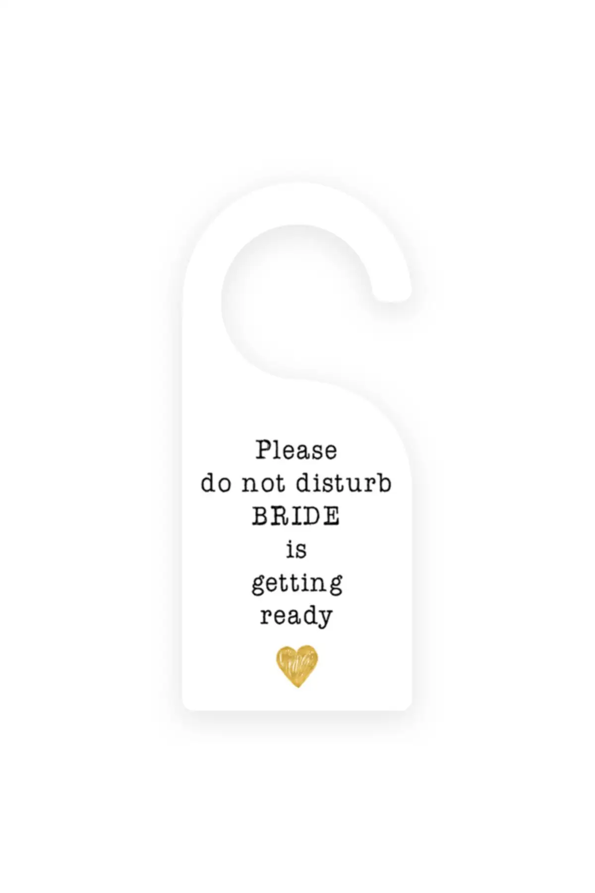 

Bride Is Getting Ready Door Knob Hanger wedding bride mariage henna