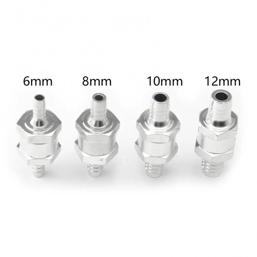 

Aluminum Alloy Car One Way Non Return Petrol Oil Fuel Check Valve Accessories