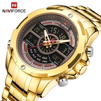 naviforce luxury original watches for men digital chronograph military sport quartz wrist watch stainless steel waterproof clock